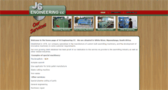 Desktop Screenshot of j6engineering.co.za